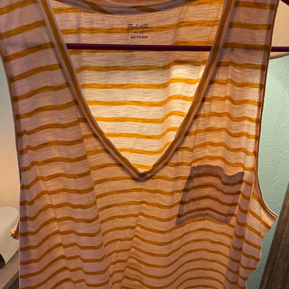 Madewell striped top
